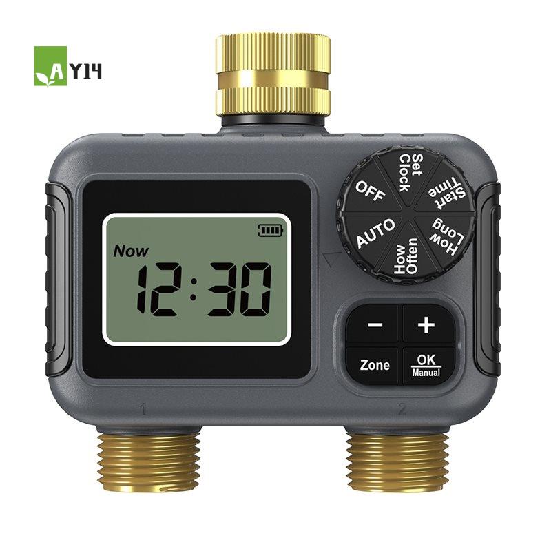 Smart Garden Valve - AY14 - Çift Çıkışlı Otomatik Sulama