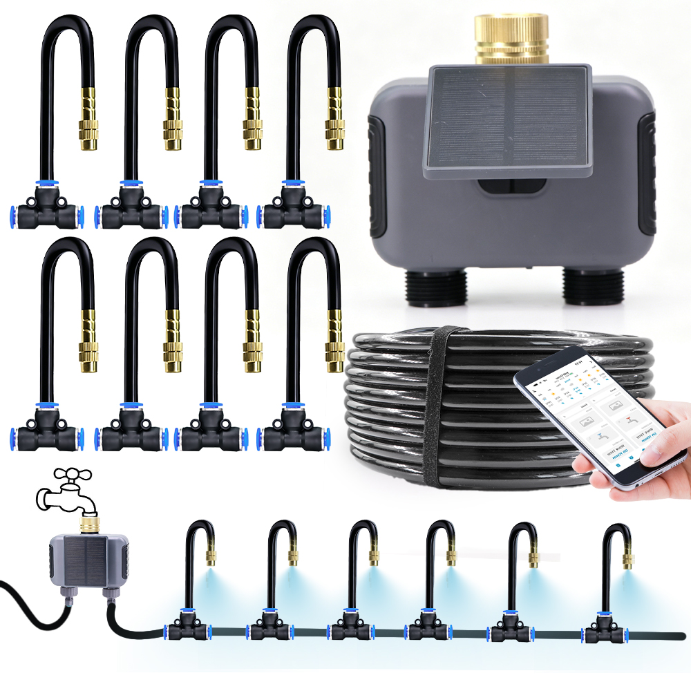 Smart Garden Refill - 2 Yollu Güneş Enerjili Wifi Zamanlayıcılı