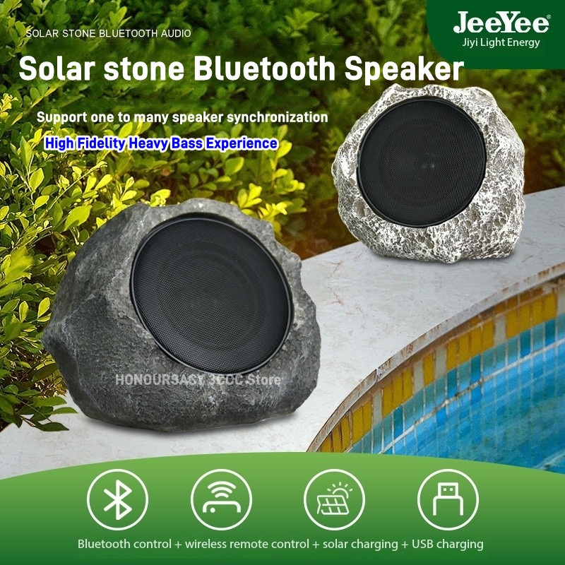 Smart Garden Apple - Güneş Enerjili Kablosuz Bluetooth Ses Açık