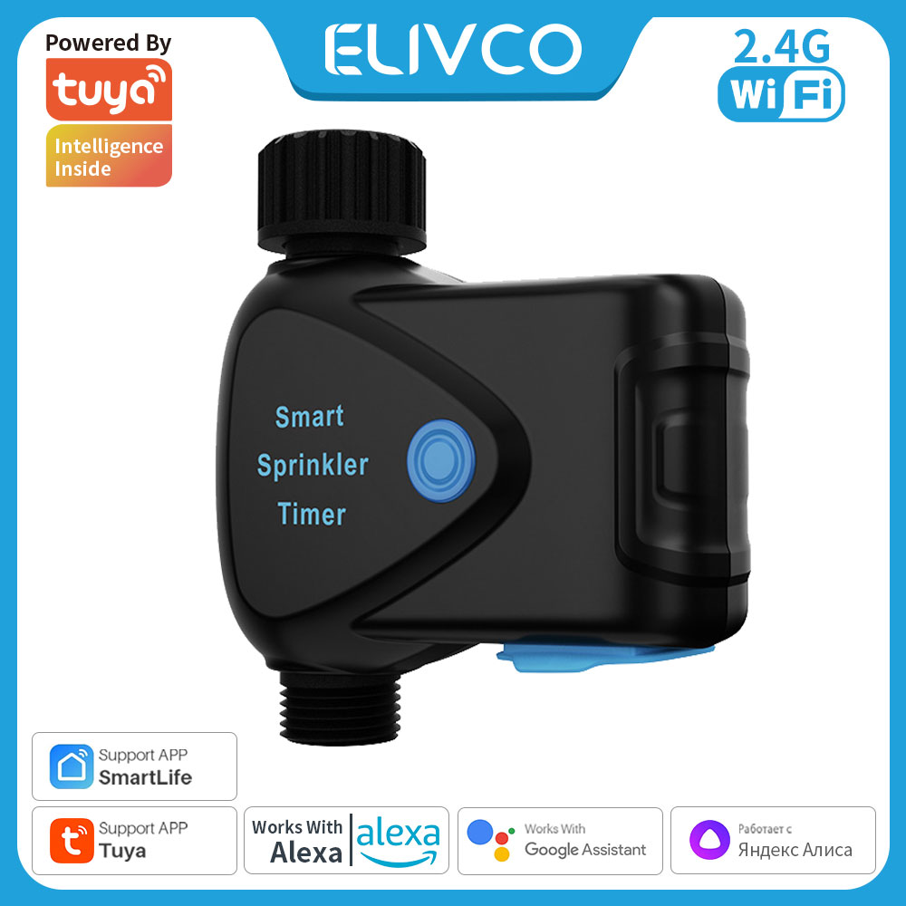 Smart Garden Valve - Tuya WiFi Akıllı Su Cihazı, dahili
