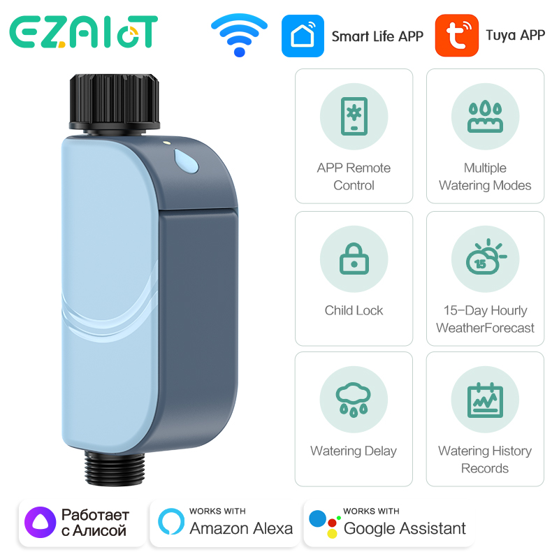 Smart Garden Valve - Akıllı Tuya WIFI Bahçe Sulama Zamanlayıcısı