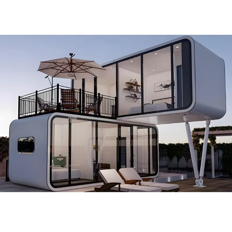 Smart Garden Apple - Lüks çift katlı Apple tarzı kabin,