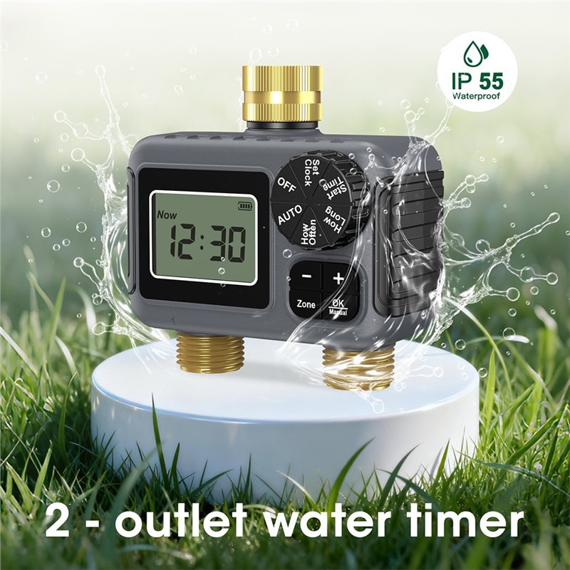 AY14 - Çift Çıkışlı Otomatik S - Smart Garden Valve incelemesi ve fiyatı
