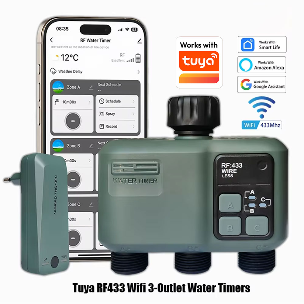 2025 Tuya Wifi+RF433 Akıllı Ba - Smart Garden Refill incelemesi ve fiyatı