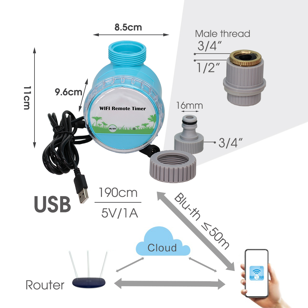 30-50M akıllı bahçe sulama sis - Smart Garden Refill incelemesi ve fiyatı