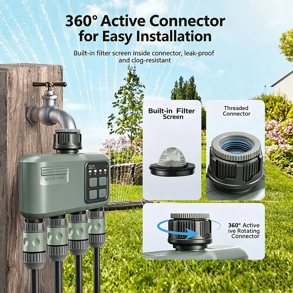 WiFi RF433 Akıllı Bahçe Sulama - Smart Garden Valve incelemesi ve fiyatı