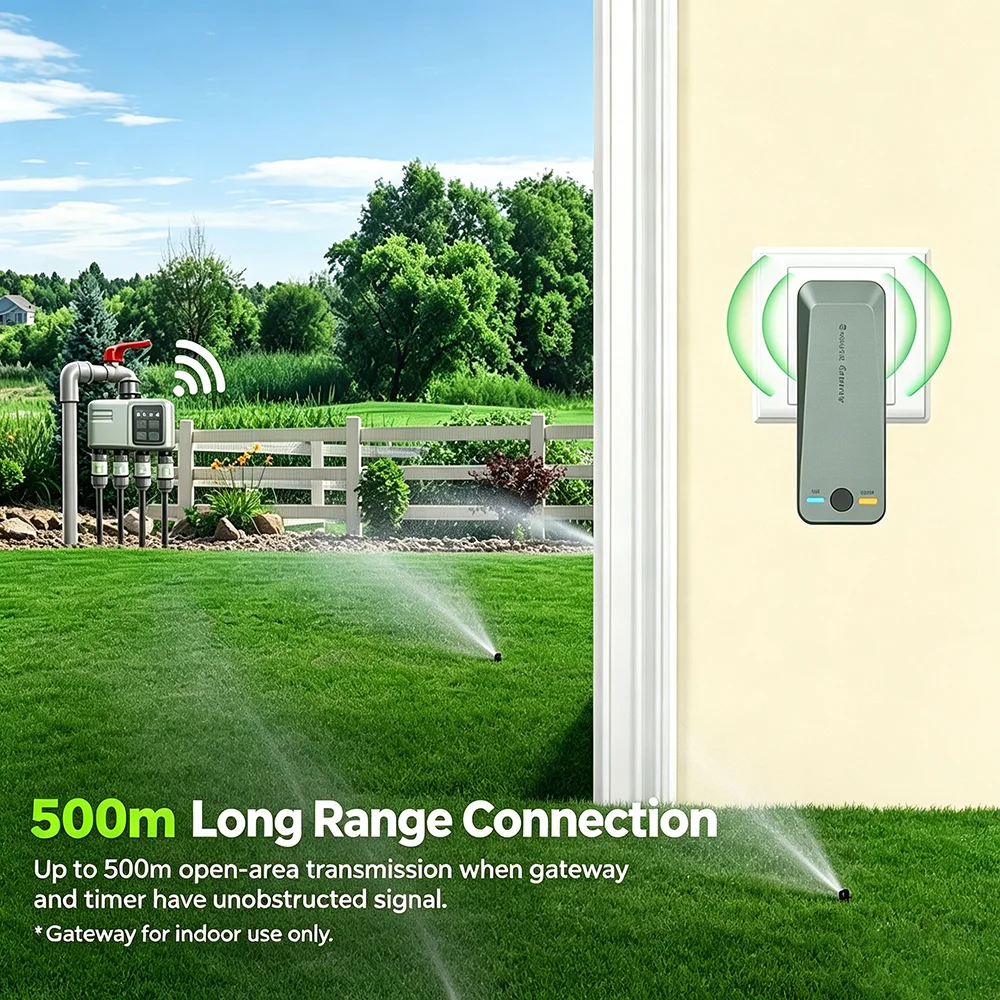 WiFi RF433 Akıllı Bahçe Sulama - Smart Garden Valve incelemesi ve fiyatı