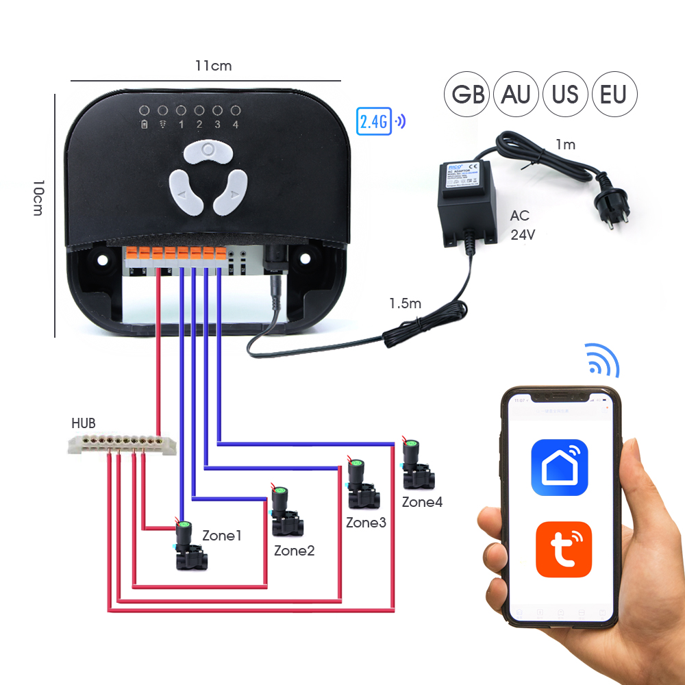 Bahçe Hortumu Solenoid Valf Ko - Smart Garden Valve incelemesi ve fiyatı