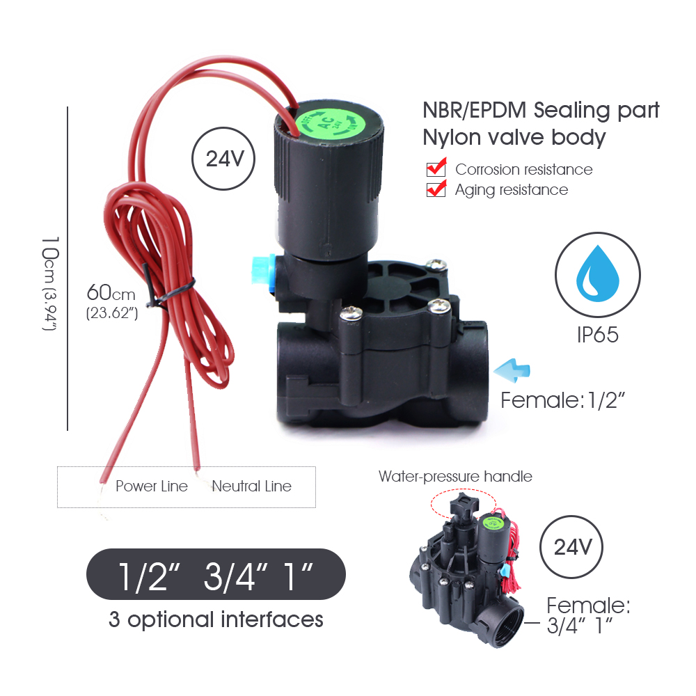 Bahçe Hortumu Solenoid Valf Ko - Smart Garden Valve incelemesi ve fiyatı